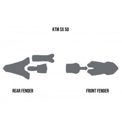 Mud Deflector Twin Air - KTM SX50
