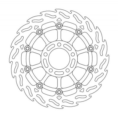Δισκόπλακα MOTO-MASTER FLAME RIGHT DISC SUZUKI GSX 750