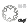 Σετ δισκόπλακα και τακάκια μοτοσυκλέτας MOTO-MASTER BRAKE KIT FIX 240mm