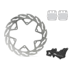 Σετ δισκόπλακα και τακάκια μοτοσυκλέτας MOTO-MASTER BRAKE KIT FIX 240mm thumb