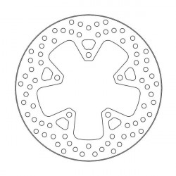 Δισκόπλακα MOTO-MASTER BRAKE ROTOR ROUND KTM SUPER DUKE 1290 R ABS