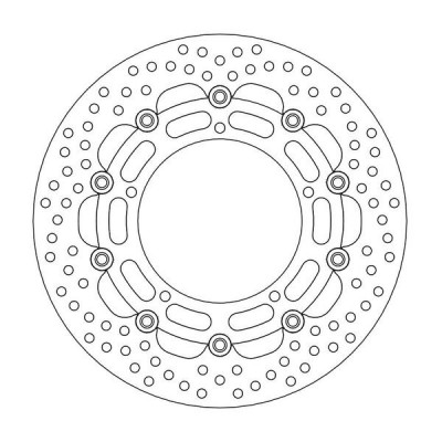 Δισκόπλακα MOTO-MASTER HALO FRONTDISC YAMAHA YZF-R7 ABS 22