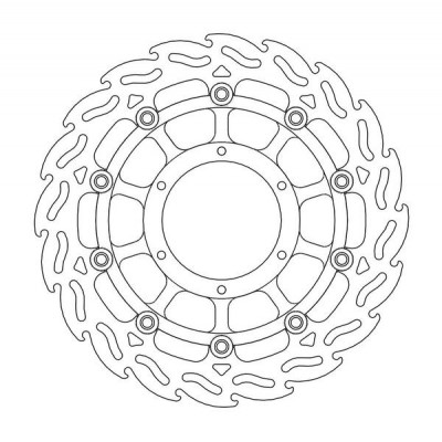Δισκόπλακα MOTO-MASTER FLAME RIGHT DISC HONDA CBR 300 R