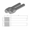 Βίδες δαγκάνας μοτοσυκλέτας MOTO-MASTER BRAKE PAD PIN SX65