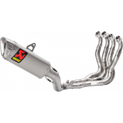 Ολόκληρο σύστημα εξάτμισης AKRAPOVIC RAC TI GSX-R1000 17