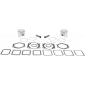 Σετ πιστόνια μοτοσυκλέτας WISECO PISTON KIT YAM XLV540 thumb