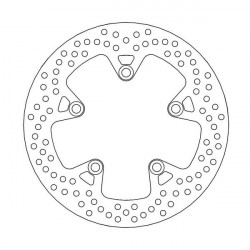 Δισκόπλακα MOTO-MASTER HALO REAR DISC YAMAHA FZ6 R 600 Δισκόπλακα MOTO-MASTER HALO REAR DISC YAMAHA FZ6 R 600
