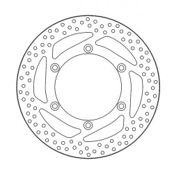 Δισκόπλακα MOTO-MASTER BRAKE ROTOR FIX ROUND TRIUMPH SCRAMBLER 865 16