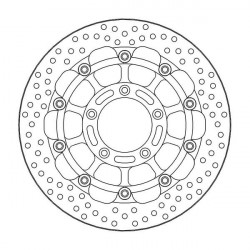 Δισκόπλακα MOTO-MASTER BRAKE DISC HALO T-FLOATER MV AGUSTA RUSH 1000 ABS 19-23