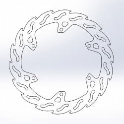 Δισκόπλακα MOTO-MASTER BRAKE ROTOR FIX FLAME YAMAHA MT-125 ABS 22-23 Δισκόπλακα MOTO-MASTER BRAKE ROTOR FIX FLAME YAMAHA MT-125 ABS 22-23