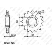 Κιτ αλυσίδα και γρανάζια κίνησης REGINA για HONDA CBR600F 01-06 thumb