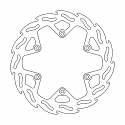 Δισκόπλακα MOTO-MASTER BRAKE ROTOR FLAME MX REAR YAMAHA YZ 250 23