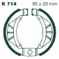 Σιαγώνες φρένου μοτοσυκλέτας EBC K714 thumb