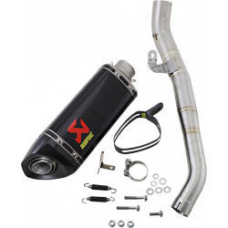 Τελικό εξάτμισης μοτοσυκλέτας AKRAPOVIC CF STREET TRIPLE
