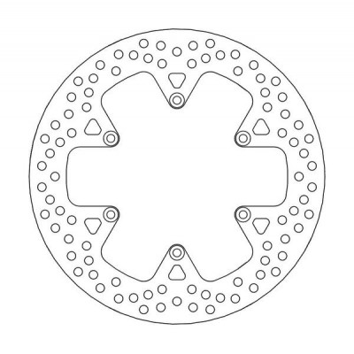 Δισκόπλακα MOTO-MASTER HALO REAR DISC BMW G 650 GS ABS 16