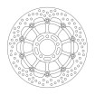 Δισκόπλακα MOTO-MASTER HALO FRONT DISC KAWASAKI KAWASAKI ZX-6 R 600 thumb