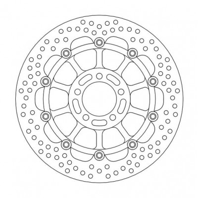 Δισκόπλακα MOTO-MASTER HALO FRONT DISC KAWASAKI KAWASAKI ZX-6 R 600
