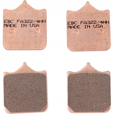 Τακάκια μοτοσυκλέτας EBC SINTERED HH FA322/4HH