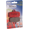 Τακάκια μοτοσυκλέτας EBC BRAKE PAD CARBON TT DIRT