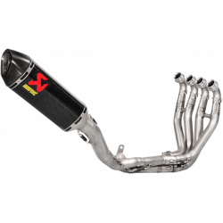 Ολόκληρο σύστημα εξάτμισης AKRAPOVIC RAC SS/CF ZX10R 16