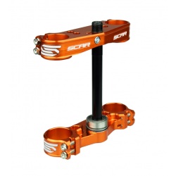 Τιμονόπλακα μηχανής SCAR για KTM SX65 12- ΠΟΡΤΟΚΑΛΙ