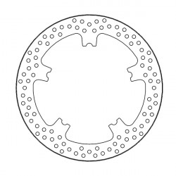 Δισκόπλακα MOTO-MASTER BRAKE ROTOR FIX ROUND L/R Harley Davidson FXDL 1690 16-17