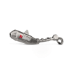 Ολόκληρο σύστημα εξάτμισης AKRAPOVIC TI CRF450R thumb