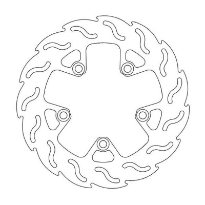 Δισκόπλακα MOTO-MASTER FLAME REAR DISC KAWASAKI.