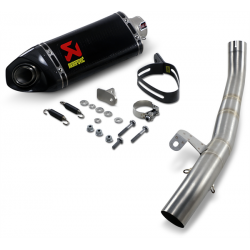 Τελικό εξάτμισης μοτοσυκλέτας AKRAPOVIC CF STREET TRIPLE