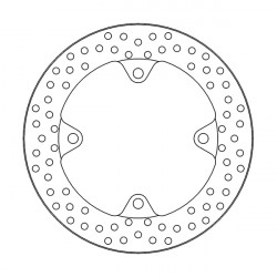 Πίσω δισκόπλακα μοτοσυκλέτας MOTO-MASTER BRAKE DISC HALO HONDA X-ADV 750 ABS 23