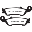 Τακάκια μοτοσυκλέτας EBC EPFA SIN EXT PRO EPFA450HH Τακάκια μοτοσυκλέτας EBC EPFA SIN EXT PRO EPFA450HH thumb