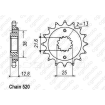  Κιτ αλυσίδα και γρανάζια REGINA για KAWASAKI KLX650R 93-98 thumb