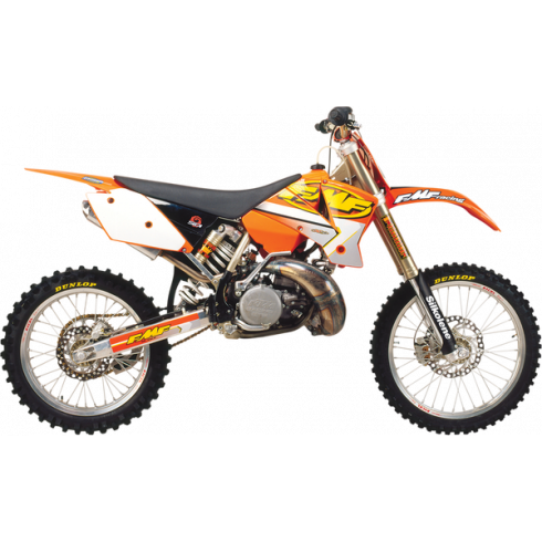 Λαιμός εξάτμισης μοτοσυκλέτας FMF FACT FAT KTM250-300 Λαιμός εξάτμισης μοτοσυκλέτας FMF FACT FAT KTM250-300