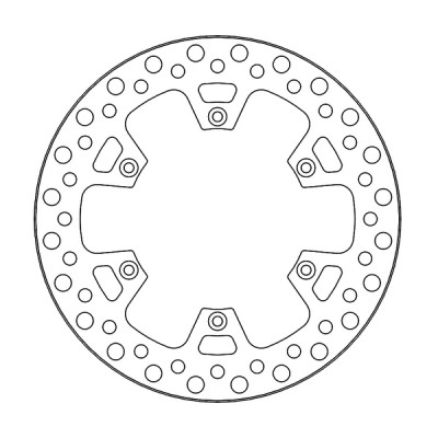 Πίσω δισκόπλακα μοτοσυκλέτας MOTO-MASTER BRAKE DISC VINT REAR SUZUKI RM 125 07-10