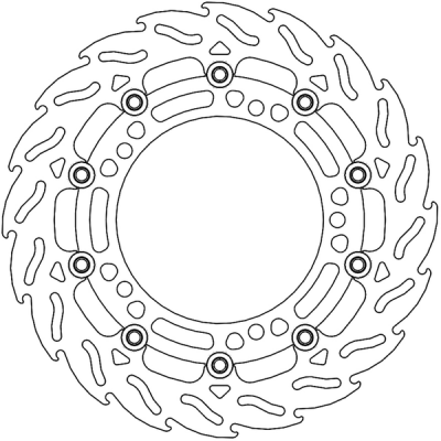 Δισκόπλακα MOTO-MASTER BRAKE ROTOR FLOAT FLAME KAWASAKI Z 400 ABS 23