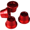 Αποστάτης τιμονιού SCAR για HONDA CR/CRF RED thumb
