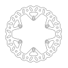 Δισκόπλακα MOTO-MASTER BRAKE ROTOR NITRO MX REAR