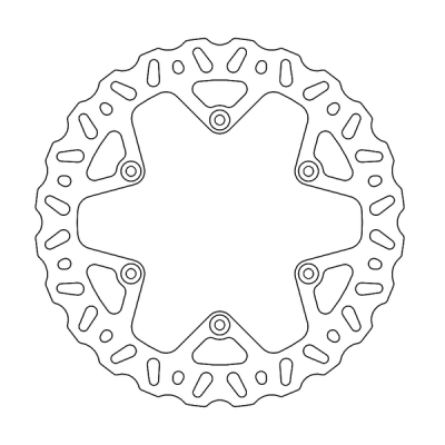 Δισκόπλακα MOTO-MASTER BRAKE ROTOR NITRO MX REAR