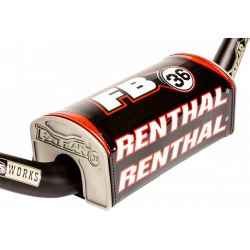 Μαξιλαράκι τιμονιού RENTHAL FATBAR 36 PAD BK/WT/RD Μαξιλαράκι τιμονιού RENTHAL FATBAR 36 PAD BK/WT/RD