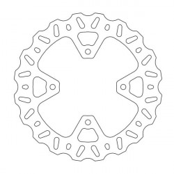 Δισκόπλακα MOTO-MASTER BRAKE ROTOR FIX MUD KAWASAKI	KX 450 23