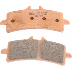 Τακάκια μοτοσυκλέτας EBC SINTERED HH FA447HH