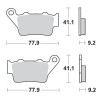 Τακάκια φρένων MOTO-MASTER BRAKEPAD 093211 thumb