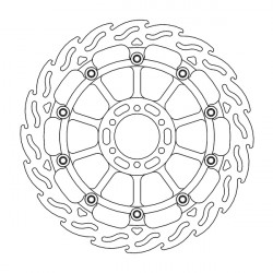Δισκόπλακα MOTO-MASTER BRAKE ROTOR FLOAT FLAME R APRILIA	TUONO V4 1100 RR ABS 23