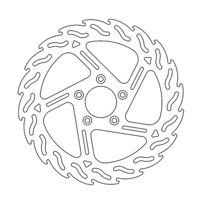 Δισκόπλακα MOTO-MASTER BRAKE ROTOR FIX FLAME R Harley Davidson FXLRS 1923 ABS 23