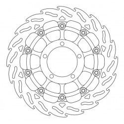 Δισκόπλακα MOTO-MASTER FLAME RACE FR RIGHT 5 5mm STREET TRIPLE 675