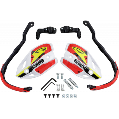 Προστατευτικές χούφτες μηχανής CYCRA OS ULT WHITE/RED