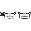 Τακάκια μοτοσυκλέτας EBC BRAKE PAD CARBON TT DIRT thumb