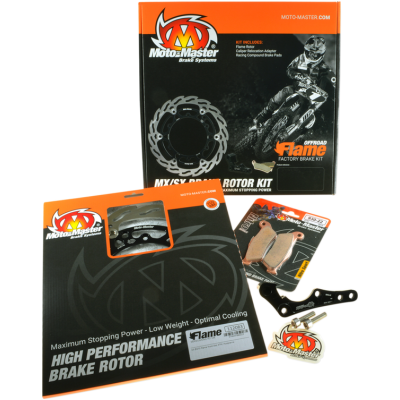 Σετ δισκόπλακα και τακάκια μοτοσυκλέτας MOTO-MASTER BRAKE KIT FLOAT 270mm