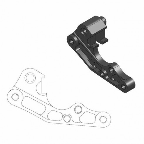Αντάπτορας δαγκάνας φρένων MOTO-MASTER ADAPTER 270mm Αντάπτορας δαγκάνας φρένων MOTO-MASTER ADAPTER 270mm