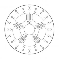 Δισκόπλακα MOTO-MASTER BRAKE ROTOR FIX ROUND L/R Harley Davidson XL 883 N 22 Δισκόπλακα MOTO-MASTER BRAKE ROTOR FIX ROUND L/R Harley Davidson XL 883 N 22
